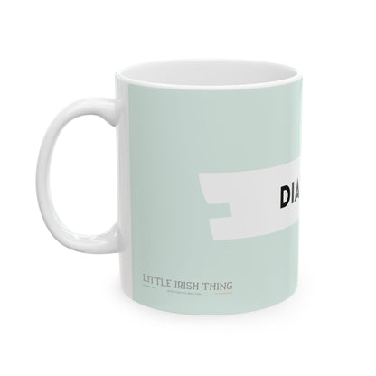 "Dia dhuit" (Hello in Gaelic/Irish) | Irish Expression Mugs